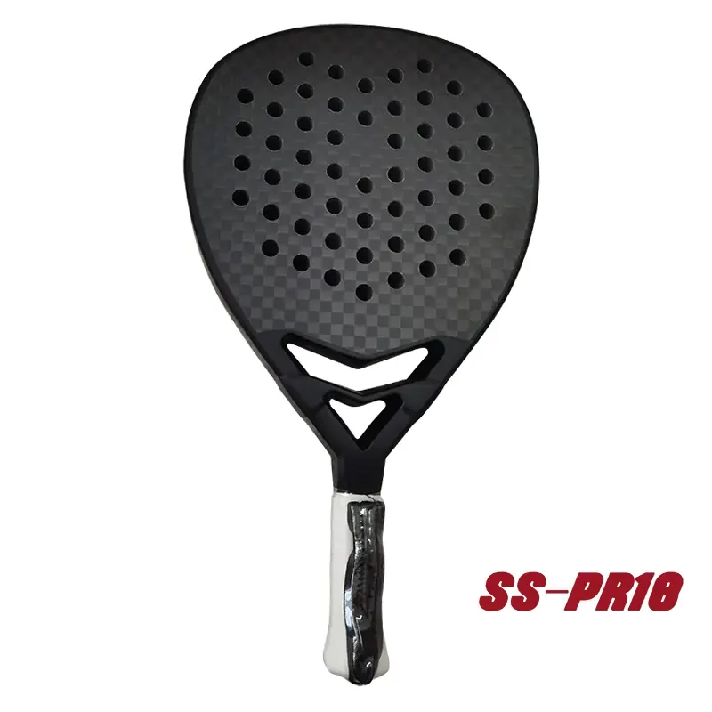 Diamantformet karbonfiber-padelracket