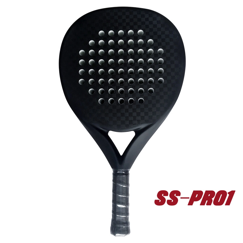 Rund form 12K Carbon Fiber Padel Racket