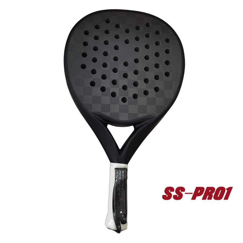 Rund form 18K Carbon Fiber Padel Racket